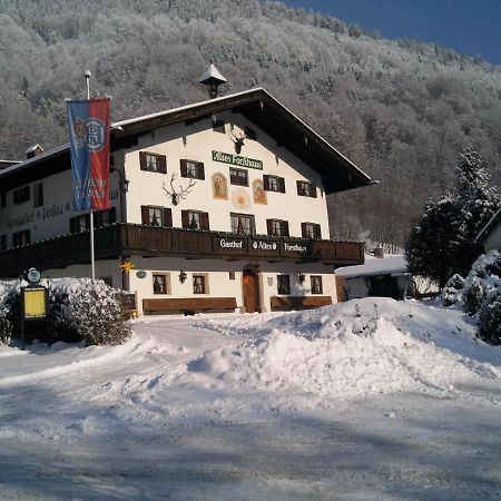 Gasthof Altes Forsthaus Ramsau bei Berchtesgaden Luaran gambar
